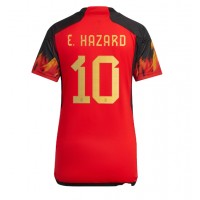 Belgien Eden Hazard #10 Heimtrikot Frauen WM 2022 Kurzarm